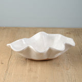 Etta B Pottery ACCENT SERVING BOWL Simply White