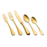 Mepra EPOQUE 5 PIECE PLACE SETTING Peltro Oro