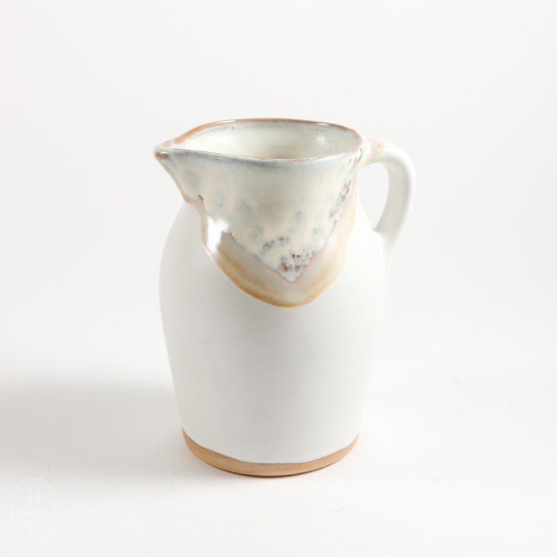Etta B Pottery FARMHOUSE PITCHER Cottonwood Large