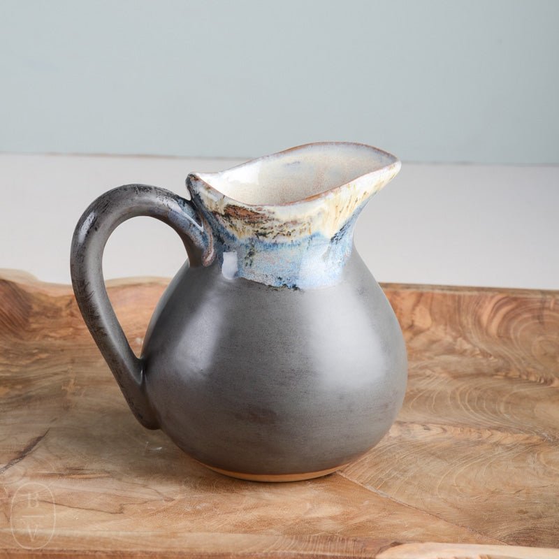 Etta B Pottery PITCHER Gray Small