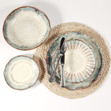 Etta B Pottery CRIMPED SALAD PLATE