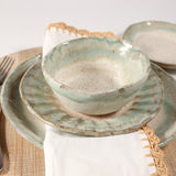Etta B Pottery CRIMPED SALAD PLATE