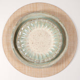 Etta B Pottery CRIMPED SALAD PLATE Hydrangea