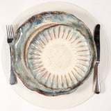 Etta B Pottery CRIMPED SALAD PLATE