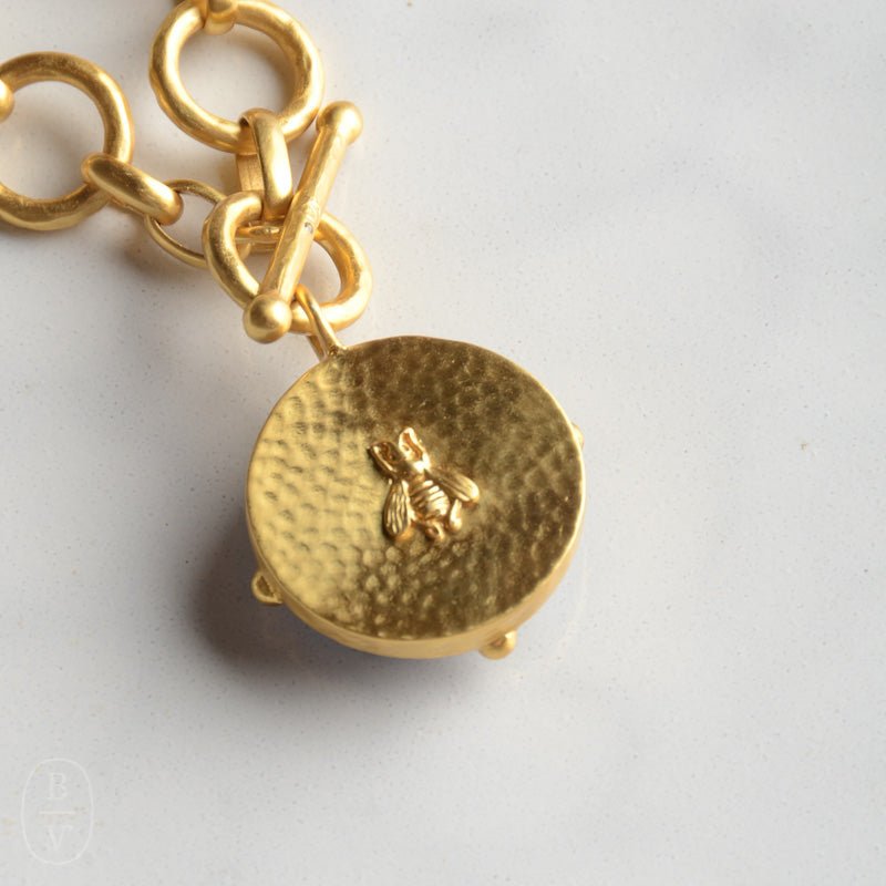 Julie Vos HONEYBEE STATEMENT NECKLACE