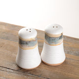Etta B Pottery SALT AND PEPPER SET Magnolia