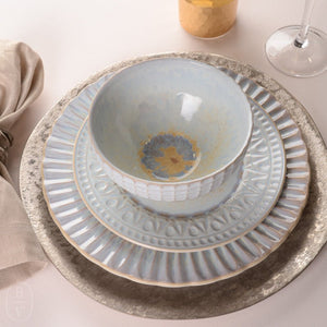 Casafina by Costa Nova CRISTAL FRUIT BOWL Mother of Pearl