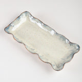 Etta B Pottery APPETIZER TRAY Lapis 13