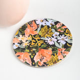 Seedlings SINGLE FLORAL COASTER Vintage Floral