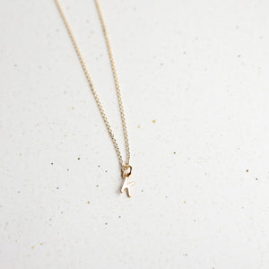 eNewton Design RESPECT GOLD CHARM NECKLACE