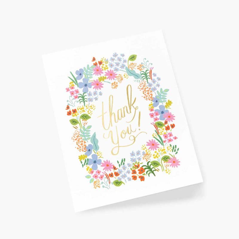 Rifle Paper Co PRAIRIE THANK YOU CARD