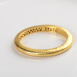 Julie Vos CATALINA HINGE BANGLE BRACELET Gold