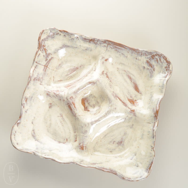 Etta B Pottery PARTY PLATTER Pearl