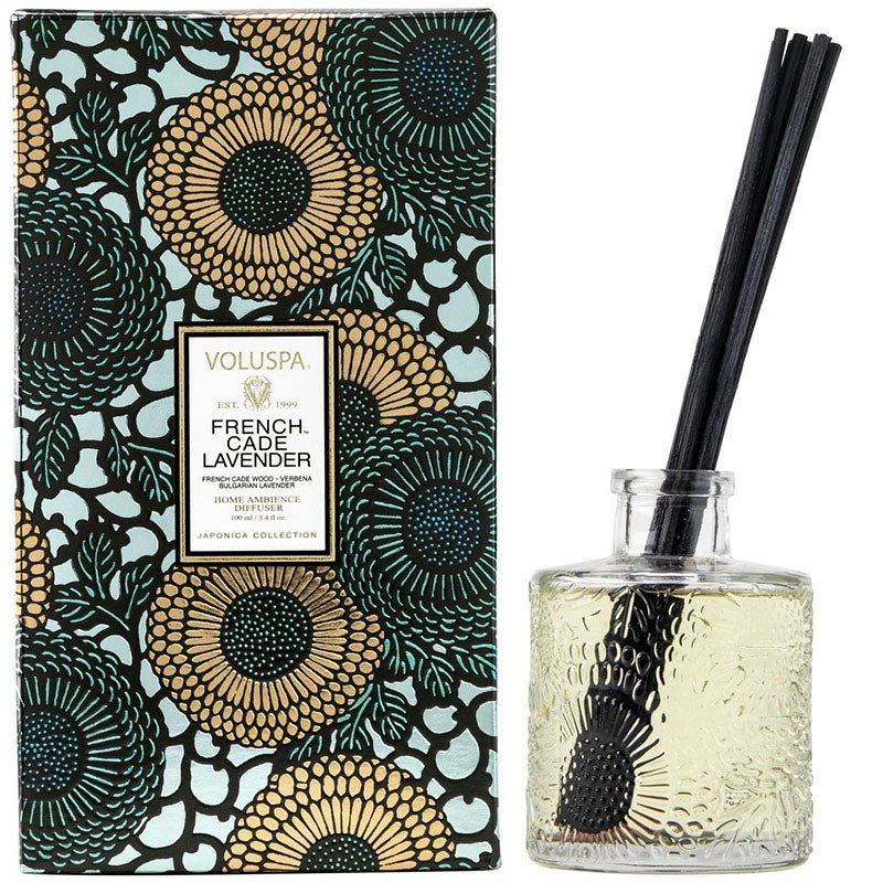 Voluspa BOXED REED DIFFUSER French Cade