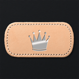 Bella Vita IN HOUSE JON HART STAMPING FEE Silver Foil Crown