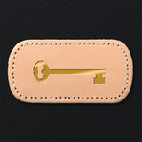 Bella Vita IN HOUSE JON HART STAMPING FEE Gold Foil Key