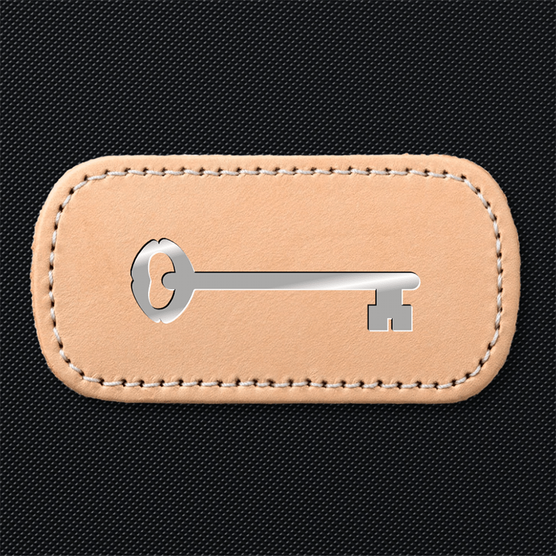 Bella Vita IN HOUSE JON HART STAMPING FEE Silver Foil Key