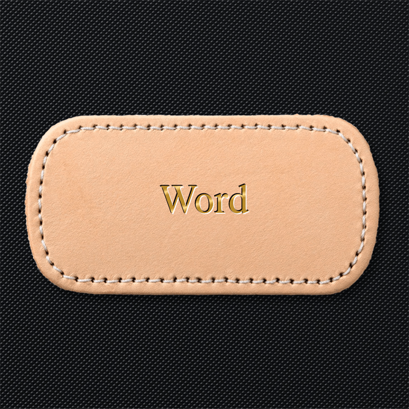 Bella Vita IN HOUSE JON HART STAMPING FEE Gold Foil Word_Name