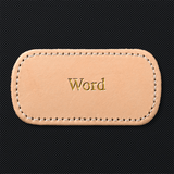 Bella Vita IN HOUSE JON HART STAMPING FEE Gold Foil Word_Name