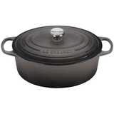 Le Creuset OVAL DUTCH OVEN Oyster 6.75 QT