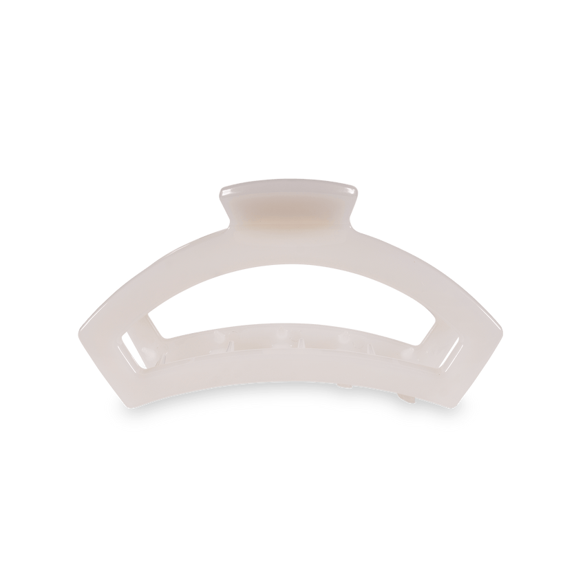 Teleties OPEN HAIR CLIP Coconut White