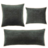 Pine Cone Hill Annie Selke GEHRY VELVET DECORATIVE PILLOW Everglade