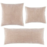 Pine Cone Hill Annie Selke GEHRY VELVET DECORATIVE PILLOW Stone