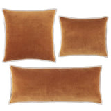 Pine Cone Hill Annie Selke GEHRY VELVET DECORATIVE PILLOW Caramel