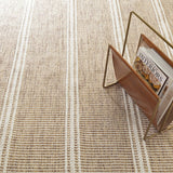 Dash and Albert MALTA WOVEN WOOL RUG Natural