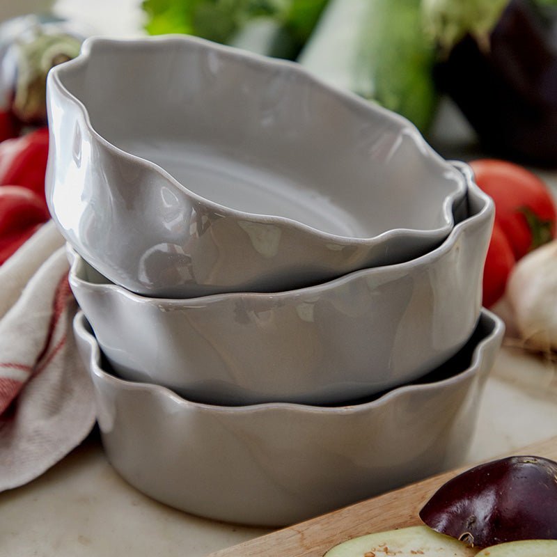 Casafina by Costa Nova RUFFLED PIE DISH