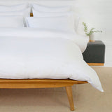 Pom Pom At Home PARKER LINEN DUVET SET White