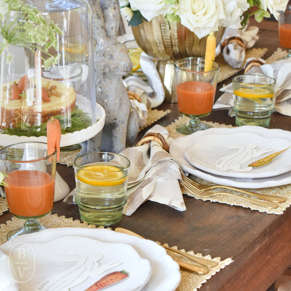 Carrot Cottage Spring Tablescape