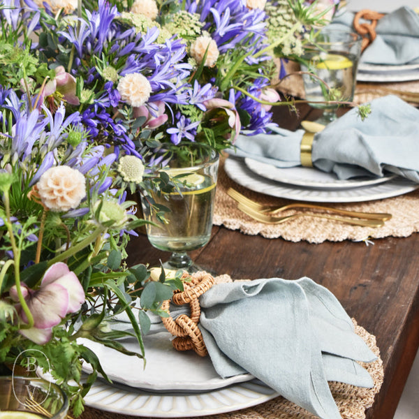 Lavender Haze Spring Tablescape
