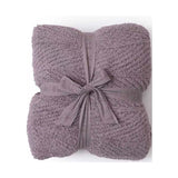 Barefoot Dreams COZY SHINE HERRINGBONE BLANKET Beach Rock