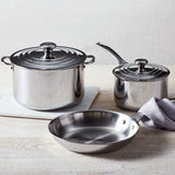 Le Creuset 5 PIECE STAINLESS STEEL SET