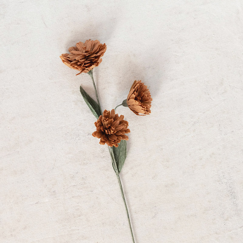 Creative Co-op PAPER CHRYSANTHEMUM FLOWER SPRAY