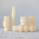 Creative Co-op UNSCENTED TOTEM PILLAR CANDLE