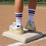 COLLEGIATE RETRO CREW SOCKS