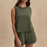 Varley SHEA CROP TANK Thyme