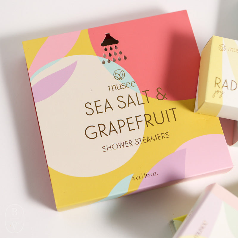 Musee SHOWER STEAMER Sea Salt_Grapefruit