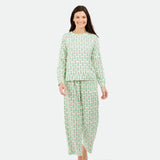 ANNIE LSLP PAJAMA SET ROSY WOODLANDS