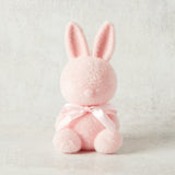 One Hundred 80 Degrees FLOCKED SITTING BUNNY Blush 7