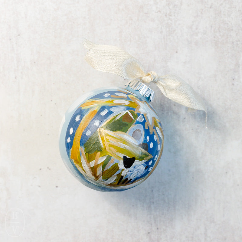 NATIVITY HAND PAINTED ORNAMENT