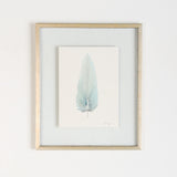 By Lacey SMALL FRAMED FLOATED FEATHER PAINTING - SERIES 11 NO 10