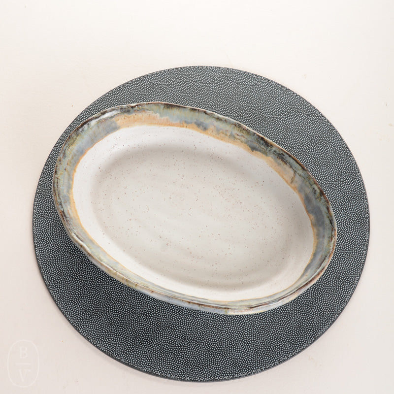 Etta B Pottery OVAL BAKING DISH