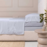 Pom Pom At Home BAMBOO SATEEN PILLOWCASE Ocean