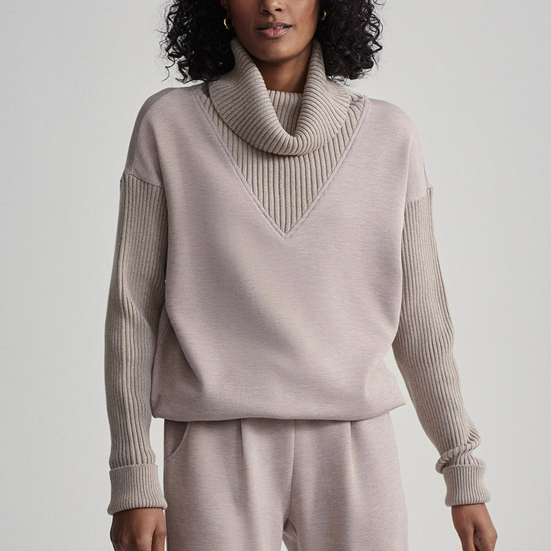 Varley HANNAH COWL NECK SWEAT