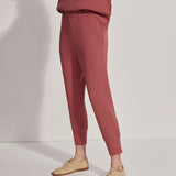 Varley THE SLIM CUFF PANT 25 Withered Rose