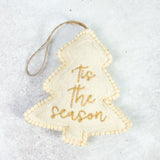 GOLD FELT ORNAMENT