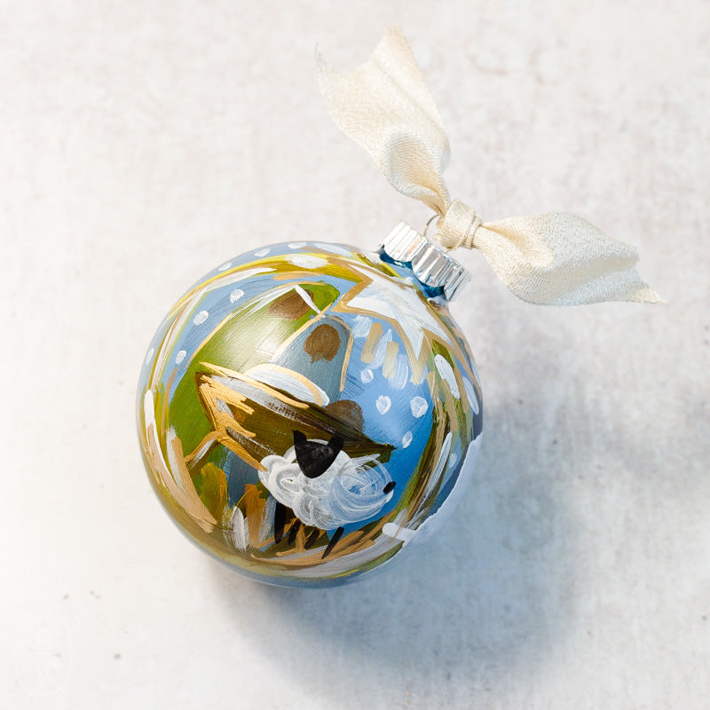 NATIVITY HAND PAINTED ORNAMENT